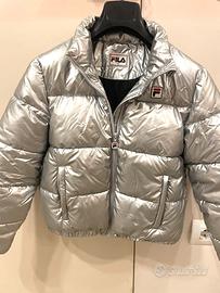 Piumino bambina FILA argento 12 anni