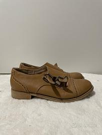 Scarpe francesine beige 38
