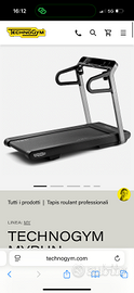 Tapis roulant Technogym Myrun
