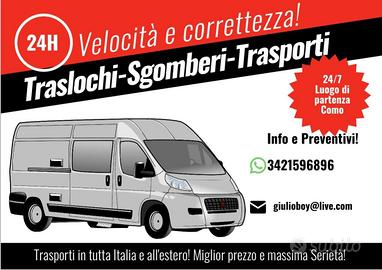 Traslochi-Sgomberi-Trasporti