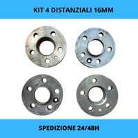 KIT 4 DISTANZIALI AUTO 16MM