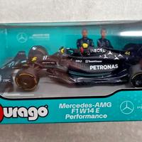 Mercedes F1 W 14 E Performance Burago  1:43