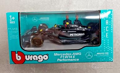 Mercedes F1 W 14 E Performance Burago  1:43