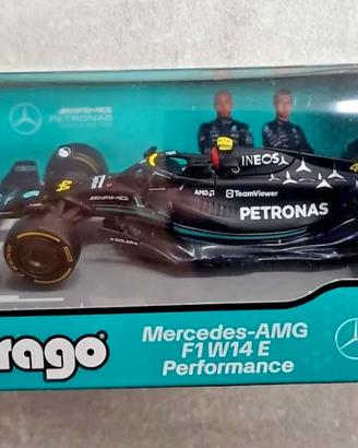 Mercedes F1 W 14 E Performance Burago  1:43
