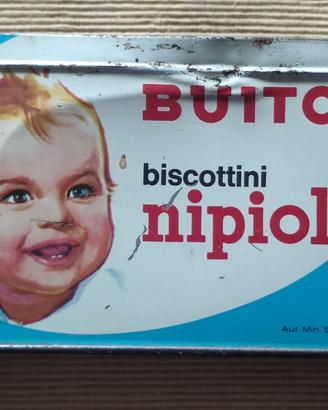 scatola biscottini Nipiol Buitoni 