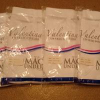 mutande uomo bianche 4pz tg 6 tg50 made in Italy