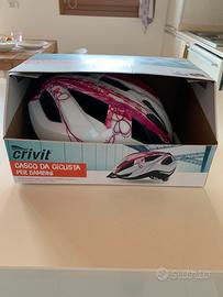 Casco da ciclista per bambina Crivit tg. 49-54 cm