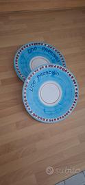 Piattini in ceramica artigianale "Solimene"