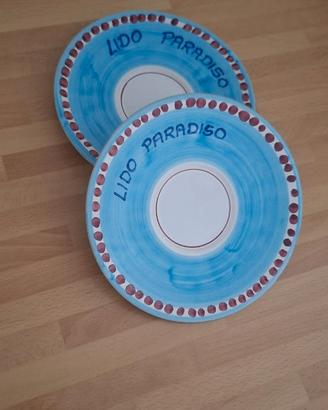 Piattini in ceramica artigianale "Solimene"