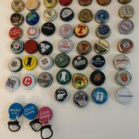Collezione tappi birra