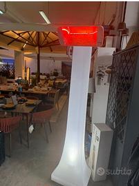 Lampade riscaldanti per esterno