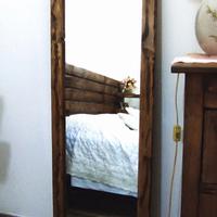 specchio stile rustico