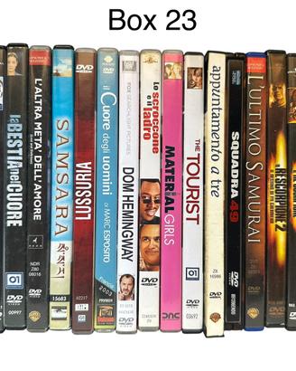 (Box 23 - 24) Film dvd ex-noleggio