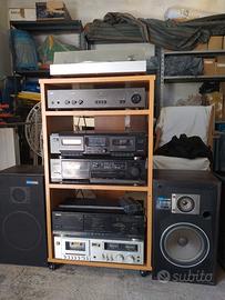 Impianto hi fi vintage