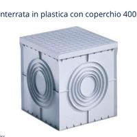 Cassetta interrata plastica 400x400x400