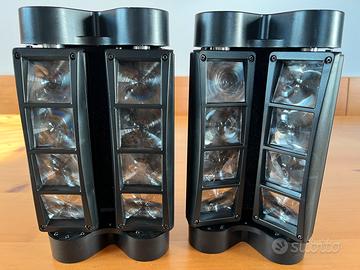 Effetto Luci DJ Coppia di Spider Light 8x3w