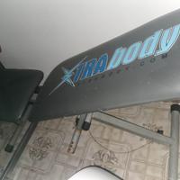 PANCA REGOLABILE FITNESS BODYBUILDING