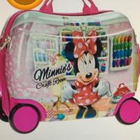 Valigia minnie con rotelle