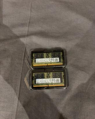 Kit 32GB (2x16GB) RAM Samsung DDR5 5600MHz SODIMM
