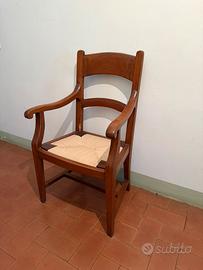 Seggiola in legno ‘900