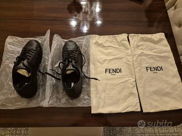 Sneakers Fendi ORIGINALI in pelle –misura 9– nuove