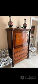 Mobile a Ribalta d’Epoca in Legno Pregiato