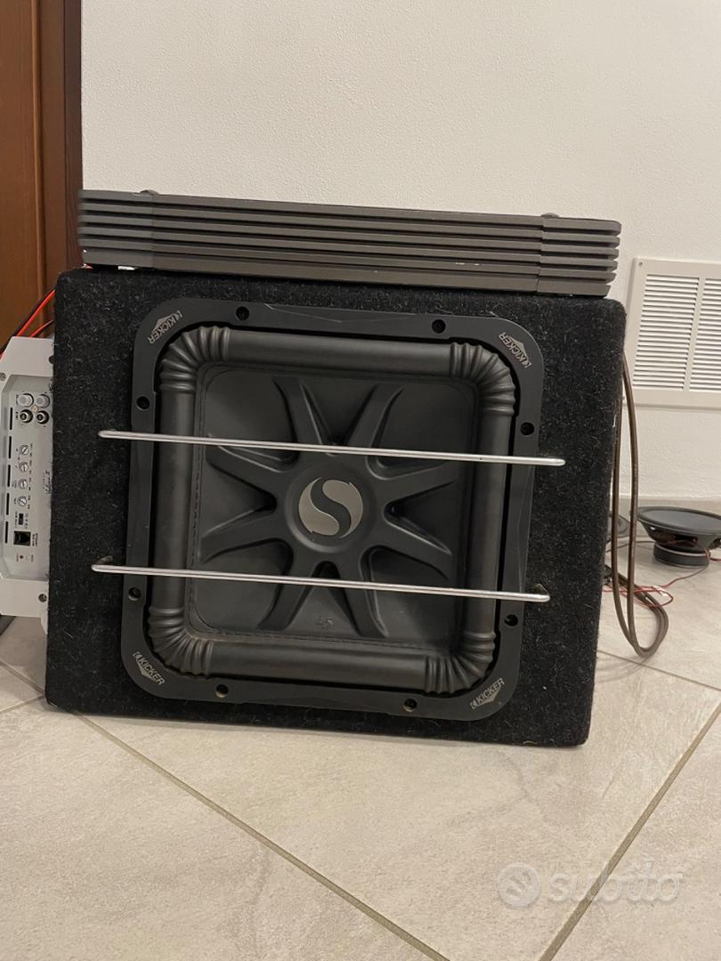 Amplificatore subwoofer auto car audio casse auto Accessori Auto In