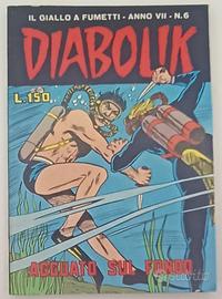 Diabolik vii serie n° 6 - 11- 22