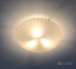Plafoniera Ikea Calypso in vetro smerigliato