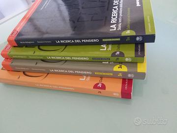 Testi scolastici di filosof di Abbagnano e Fornero