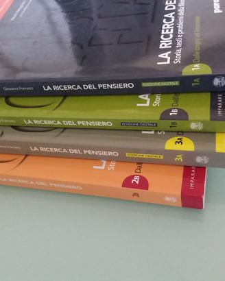 Testi scolastici di filosof di Abbagnano e Fornero