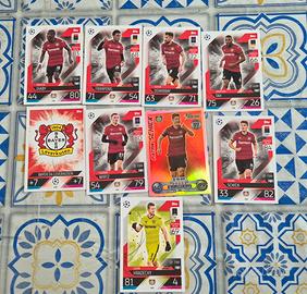 Lotto 9 Carte Match Attax 22/23 Bayer Leverkusen