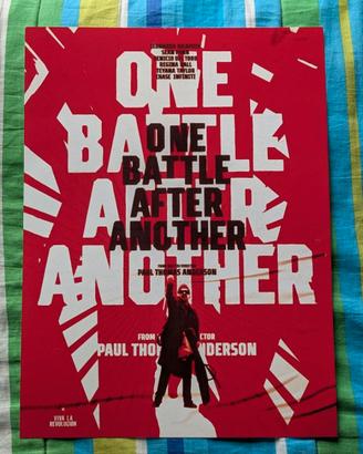 Poster One Battle After Another 30x40 cinema