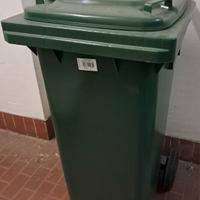 Bidone carrellato 120 litri NUOVO