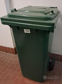 Bidone carrellato 120 litri NUOVO