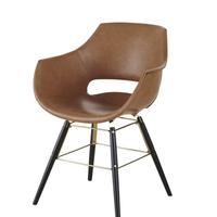 4 x Sedia - con braccioli marrone  maison du monde