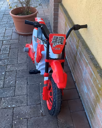 Moto bimbo  2 velocita 6km/h 15km/h con rotelle