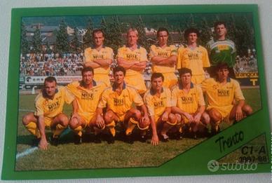 Trento Calcio figurina calciatori panini 1987/88