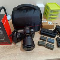 Canon 5D con accessori 