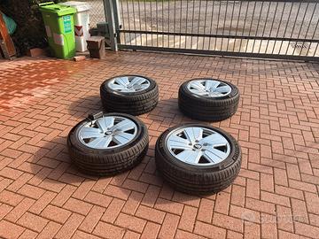 Porsche Taycan cerchi gomme 19 Originali