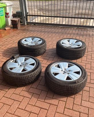 Porsche Taycan cerchi gomme 19 Originali