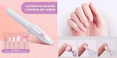 Lucidatrice portatile a batteria per unghie