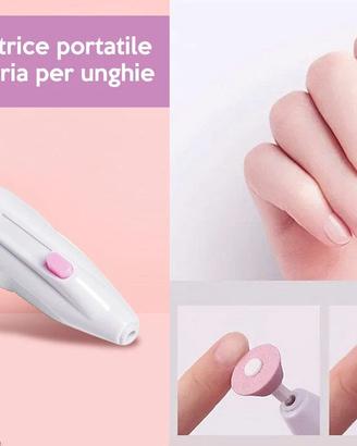 Lucidatrice portatile a batteria per unghie