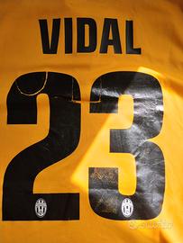 Maglia calcio Juventus #23 Vidal 2013-2014 Nike