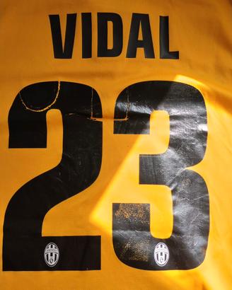 Maglia calcio Juventus #23 Vidal 2013-2014 Nike