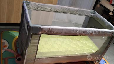 Set completo: culla da viaggio + materasso + tappe