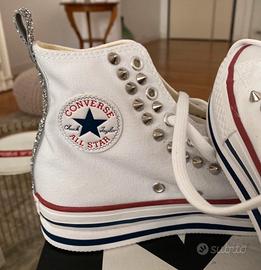 Scarpe converse bianche originali Abbigliamento e Accessori In