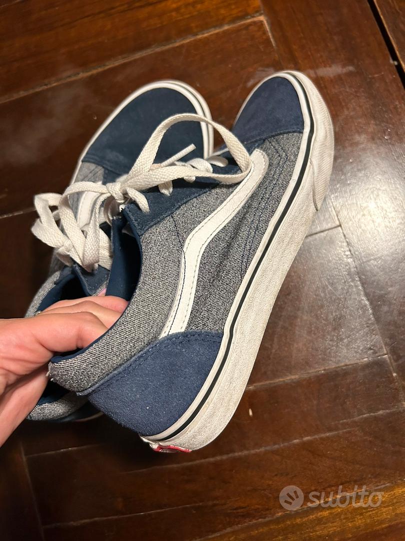 Vans grigie 2024 e azzurre