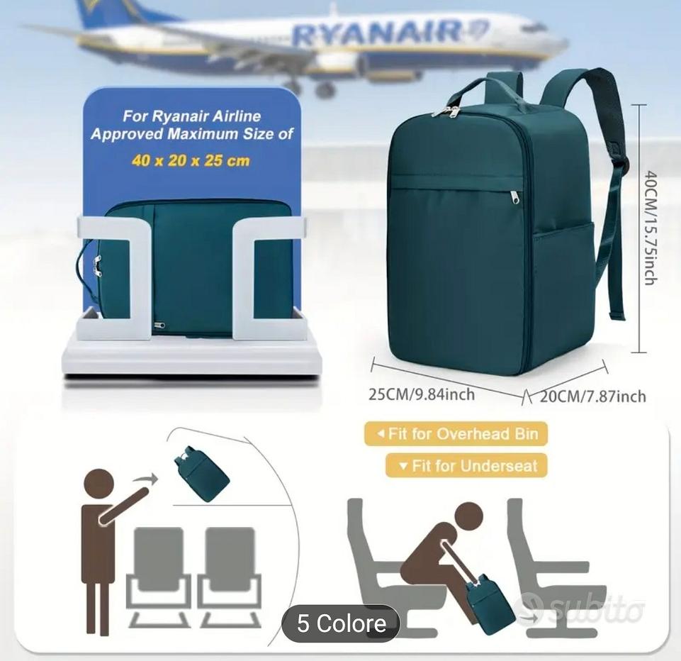 Zaino per ryanair Vendita in Abbigliamento e accessori