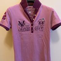 Polo donna rosa